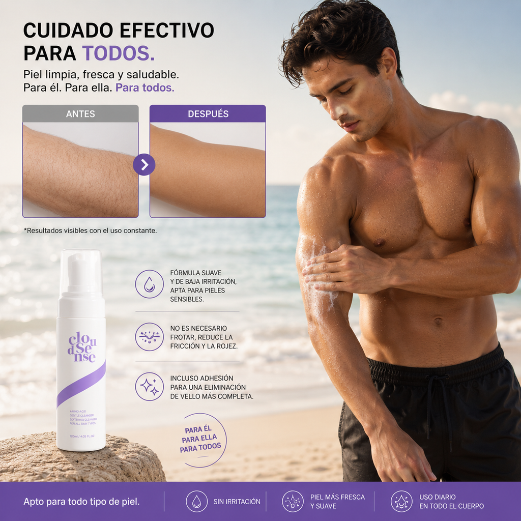 Crema depiladora
